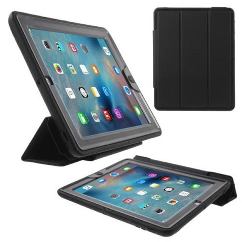 Super Protect con tapa negro Funda iPad 2/3/4