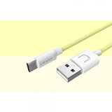 USAMS Cable USB Tipo-C 1m amarillo