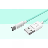 USAMS Cable USB Tipo-C 1m cyan