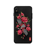 Bordado Gel Funda iPhone X / XS