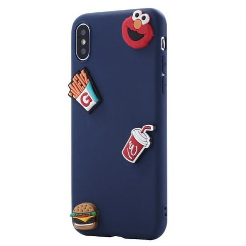 Fast Food Gel Funda iPhone X / XS