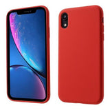 Murural Silicone rojo Funda iPhone XR