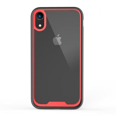 Hybrid Protect rojo Funda iPhone XR