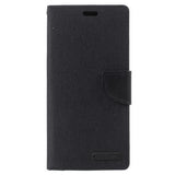 Booky Canvas negro Funda Galaxy Note 9