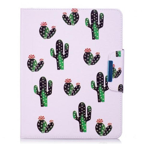 Cactus Watercolor Funda iPad 2/3/4