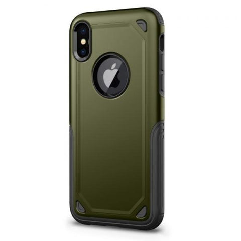 Rugged Protect verde Funda iPhone X / XS