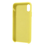 Hard Silicone amarillo iPhone X / XS