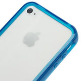 Lateral gel azul Funda iPhone 4/4S