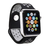 Silicone negro Correa 42mm / 44mm Apple Watch