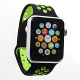 Silicone verde Correa 42mm / 44mm Apple Watch