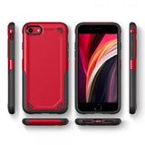 Rugged Protect rojo Funda iPhone 7 / 8 / SE 2020