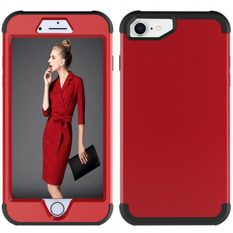Triple Protect red Funda iPhone 7 / 8 / SE 2020 / 6S / 6