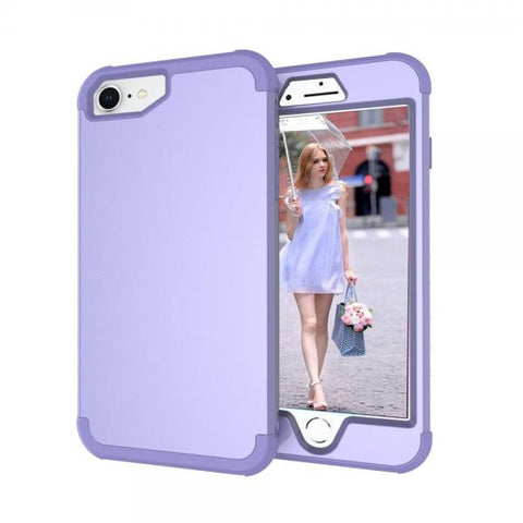 Triple Protect purple Funda iPhone 7 / 8 / SE 2020 / 6S / 6