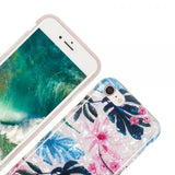 Flower Marble Funda iPhone 7 / 8 / SE 20 / SE 22