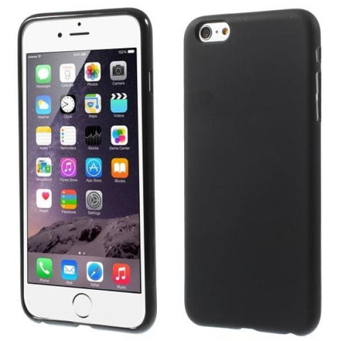 Gel negro mate Funda iPhone 6 Plus/6S Plus