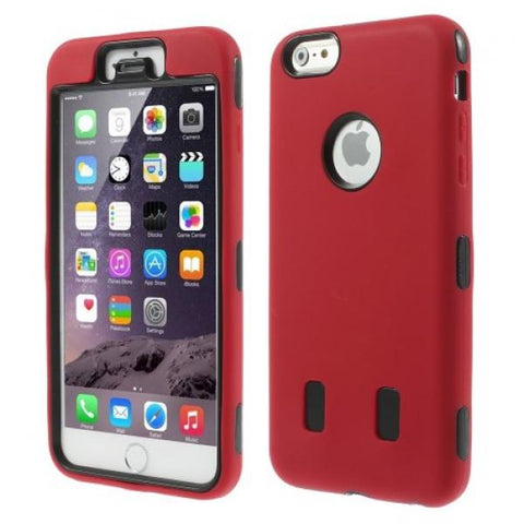Double Protect Rojo Funda iPhone 6 Plus/6S Plus