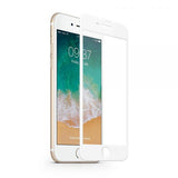Cristal Templado marco blanco iPhone 7 Plus / 8 Plus DRM