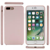 Hard Silicone Pink Funda iPhone 7 Plus / 8 Plus