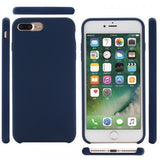 Hard Silicone Dark Blue Funda iPhone 7 Plus / 8 Plus