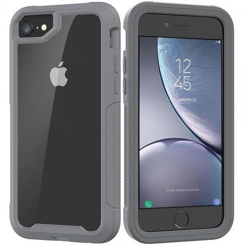 Forte Doble Protect gris Funda iPhone 7 / 8 / SE 2020