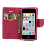 Booky amarillo/rosa Funda iPhone 5C