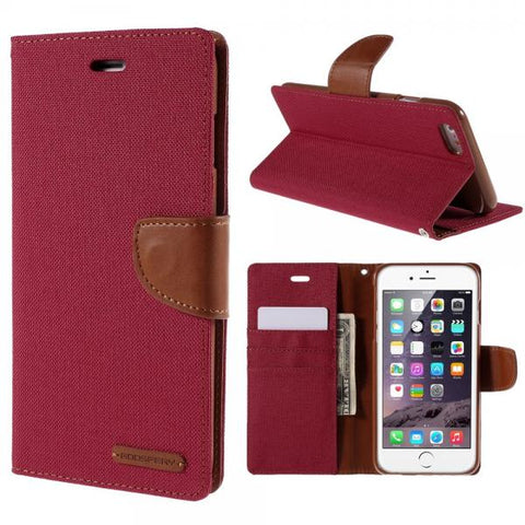Cloth Booky rojo Funda iPhone 6 Plus / 6S Plus