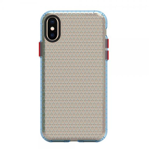 Honeycomb Protect azul Funda iPhone X / XS