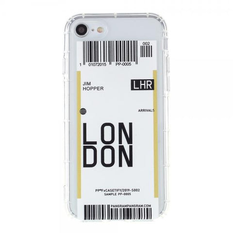 Boarding Pass London Funda iPhone 7 / 8 / SE 20 / SE 22