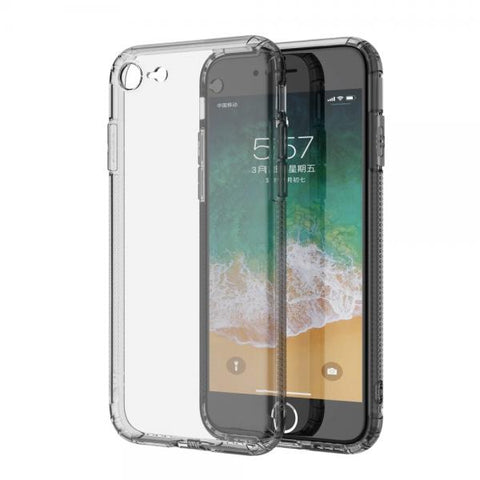 Gel negro Anti Polvo Leeu Funda iPhone 7 / 8 / SE 20 / SE 22