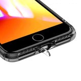 Gel negro Anti Polvo Leeu Funda iPhone 7 / 8 / SE 20 / SE 22